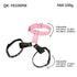 PU Leather Bra Adjustable Breast Binder